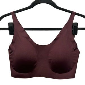 Maurices Women’s Invisibliss Back Clasp Bra Bralette Brown Size Medium
